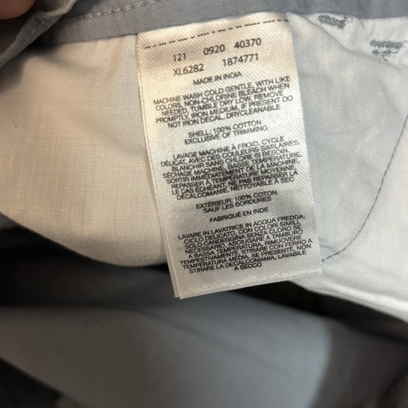 NWT Columbia‎ Women Size 10 Washed Out Gray 4" Inseam 32" Waist Flat Front $40 - Picture 11 of 11